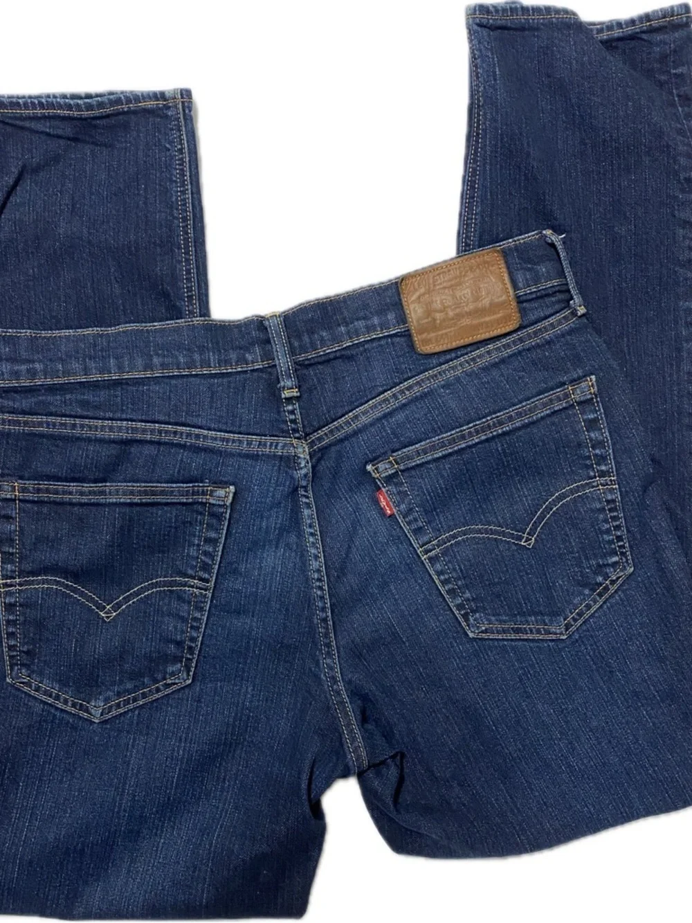 Levi's 541 Men's Slim Straight Jeans in Deep Indigo Blue size 31x32